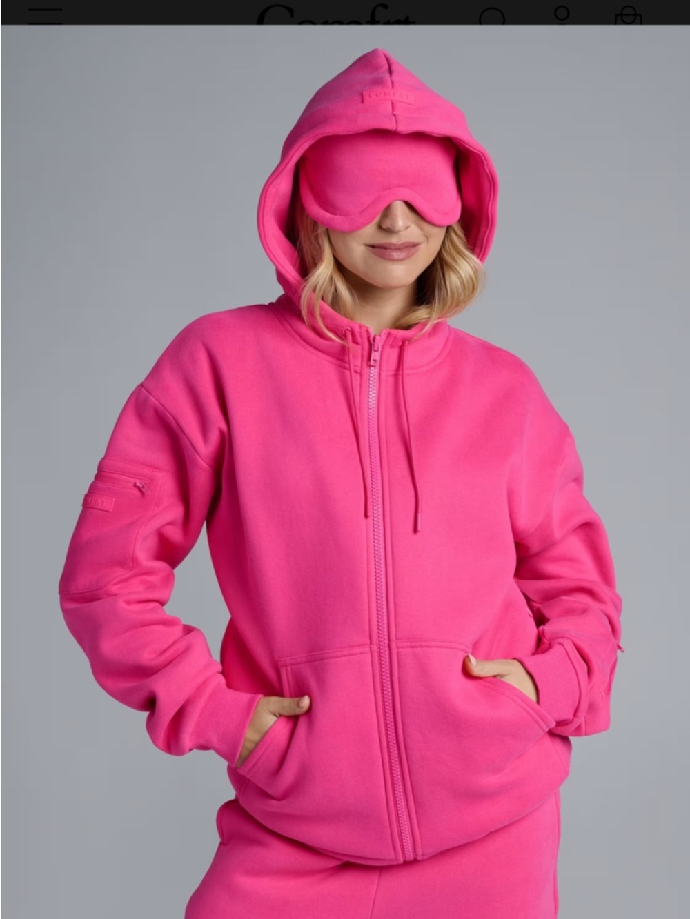 Comfrt Hot Pink Airplane Mode Set - Picture 5 of 7